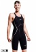 Damskie stroje wyścigowe SpeedoFastskin LZR Racer X Closedback Kneeskin Black/Gold