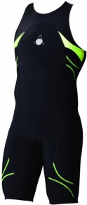 Damskie stroje wyścigowe Aqua Sphere Energize Speed Suit Man Black/Green