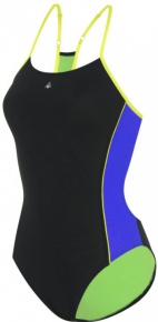Damski strój kąpielowy Aqua Sphere Nastia Repreve Black/Dark Blue