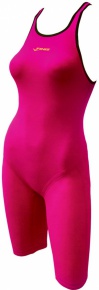 Damski strój kąpielowy Finis Fuse Open Back Kneeskin Hot Pink