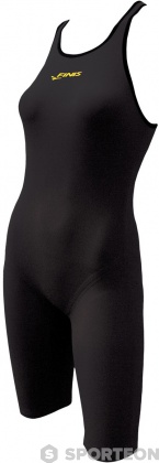 Damski strój kąpielowy Finis Fuse Open Back Kneeskin Black