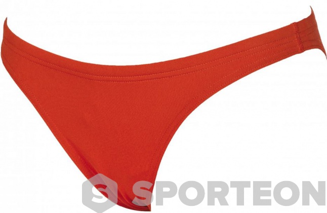 Dół stroju kąpielowego Arena Solid Bottom Red/White