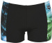 Męskie stroje kąpielowe Arena Cyber Short Black/Sea Blue