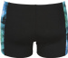 Męskie stroje kąpielowe Arena Cyber Short Black/Sea Blue