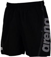 Męskie szorty kąpielowe Arena Fundamentals Logo Boxer Black/White