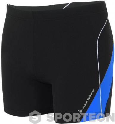 Męskie stroje kąpielowe Aqua Sphere Dario Repreve Black/Royal Blue