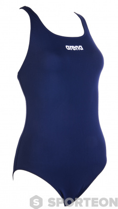 Damski strój kąpielowy Arena Solid Swim Pro navy