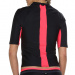 Góra od stroju kąpielowego Speedo Hydractive Rash Top Black/Psycho Red/Oxid Grey