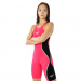 Damskie stroje wyścigowe Speedo Fastskin LZR Pure Intent Openback Kneeskin Psycho Red/Black/Silver