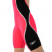 Damskie stroje wyścigowe Speedo Fastskin LZR Pure Intent Openback Kneeskin Psycho Red/Black/Silver