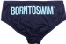 Męskie stroje kąpielowe BornToSwim Sharks Brief Black