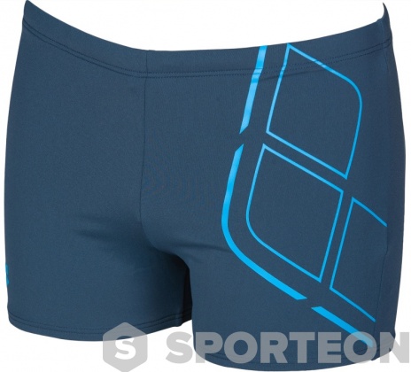 Męskie stroje kąpielowe Arena Essentials Short Shark/Turquoise