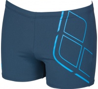 Męskie stroje kąpielowe Arena Essentials Short Shark/Turquoise