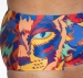 Męskie stroje kąpielowe Arena Cat Face Squared Short Phantasy Prints Multi