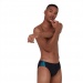 Męskie stroje kąpielowe Speedo Tech Panel 7cm Brief Black/Nordic Teal/Pool