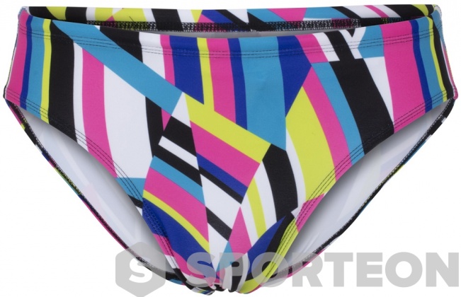 Męskie stroje kąpielowe Aquafeel Stripe Confusion Brief Multi