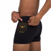 Męskie stroje kąpielowe Speedo Pocket Aquashort Black/Mango