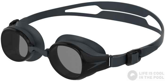 Dioptryczne okulary pływackie Speedo Hydropure Optical Black/Smoke