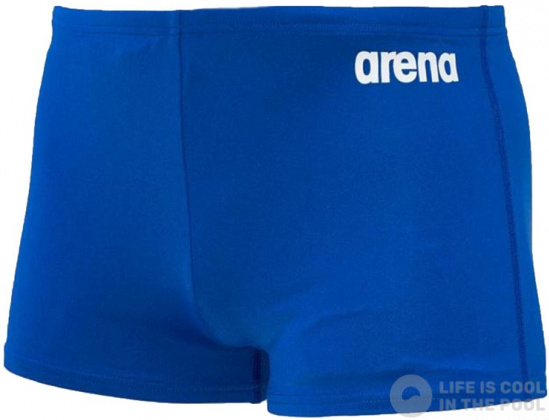 Stroje kąpielowe dla chłopców Arena Solid Short Junior Royal/White