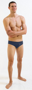 Męskie stroje kąpielowe Finis Brief Solid Navy