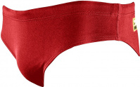 Stroje kąpielowe dla chłopców Finis Youth Brief Solid Red