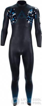 Męskie pianki Aqua Sphere Aquaskin Fullsuit V3 Men Black/Blue