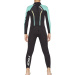 Juniorskie pianki 2XU Propel:Youth Wetsuit Black/Oasis