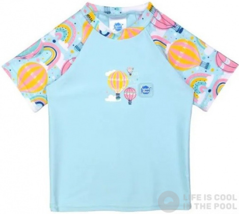 Worek do pływania Speedo Splash About Short Sleeve Rash Top Up & Away