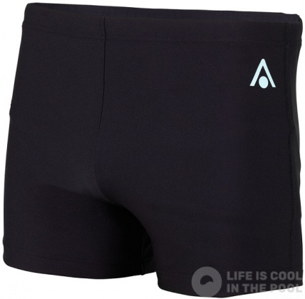 Męskie stroje kąpielowe Aqua Sphere Essential Boxer Black/Light Blue