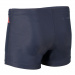 Męskie stroje kąpielowe Aqua Sphere Essential Boxer Dark Grey/Coral