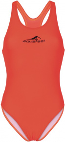 Stroje kąpielowe dla dziewczynek Aquafeel Aquafeelback Girls Orange