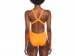 Damski strój kąpielowy Nike Hydrastrong Solid Fastback One Piece Bright Citrus