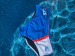 Męskie stroje kąpielowe BornToSwim CZE Brief Blue/White