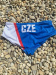 Męskie stroje kąpielowe BornToSwim CZE Brief Blue/White