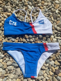 Stroje kąpielowe dwuczęściowe dla kobiet BornToSwim CZE Bikini Blue