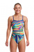 Damski strój kąpielowy Funkita Land Lines Single Strap One Piece