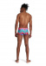 Męskie stroje kąpielowe Speedo Rainbow Wave 17cm Club Training Allover Brief Magenta/Fluro Pink/Ultraviolet/Pool