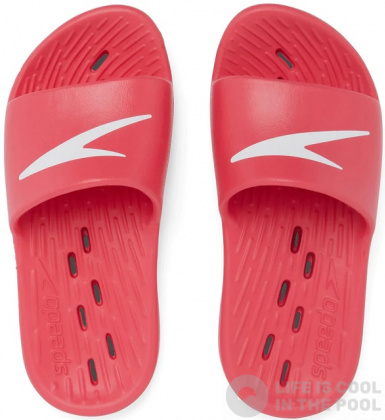 Klapki dziecięce Speedo Slide Junior Siren Red