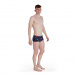 Męskie stroje kąpielowe Speedo Kaleidoscope V 17cm Club Training Allover Brief Black/Blue/Light Adriatic/Fluo Tangerine