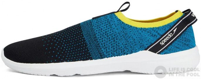 Męskie buty do wody Speedo Surfknit Pro Watershoe Enamel Blue/Black