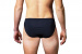 Męskie stroje kąpielowe Swimaholic Brief Black/Grey