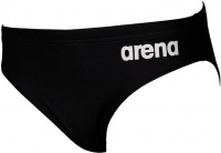 Stroje kąpielowe dla chłopców Arena Solid brief junior black