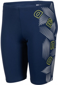 Stroje kąpielowe dla chłopców Arena Boys Swim Jammer Graphic Navy