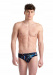 Męskie stroje kąpielowe Arena Men Swim Brief Allover Black/Multi