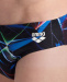 Męskie stroje kąpielowe Arena Men Swim Brief Allover Black/Multi