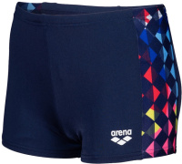 Stroje kąpielowe dla chłopców Arena Boys Carnival Swim Short Navy/Multi