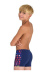 Stroje kąpielowe dla chłopców Arena Boys Carnival Swim Short Navy/Multi