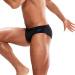 Męskie stroje kąpielowe Speedo 7cm Tech Panel Brief Black/Chroma Blue/Spritz