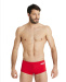 Męskie stroje kąpielowe Arena Team Swim Low Waist Short Solid Red/White