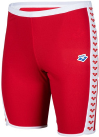 Męskie stroje kąpielowe Arena Icons Swim Jammer Solid Red/White